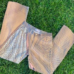 Insane 2000s Roberto Cavalli jeans.